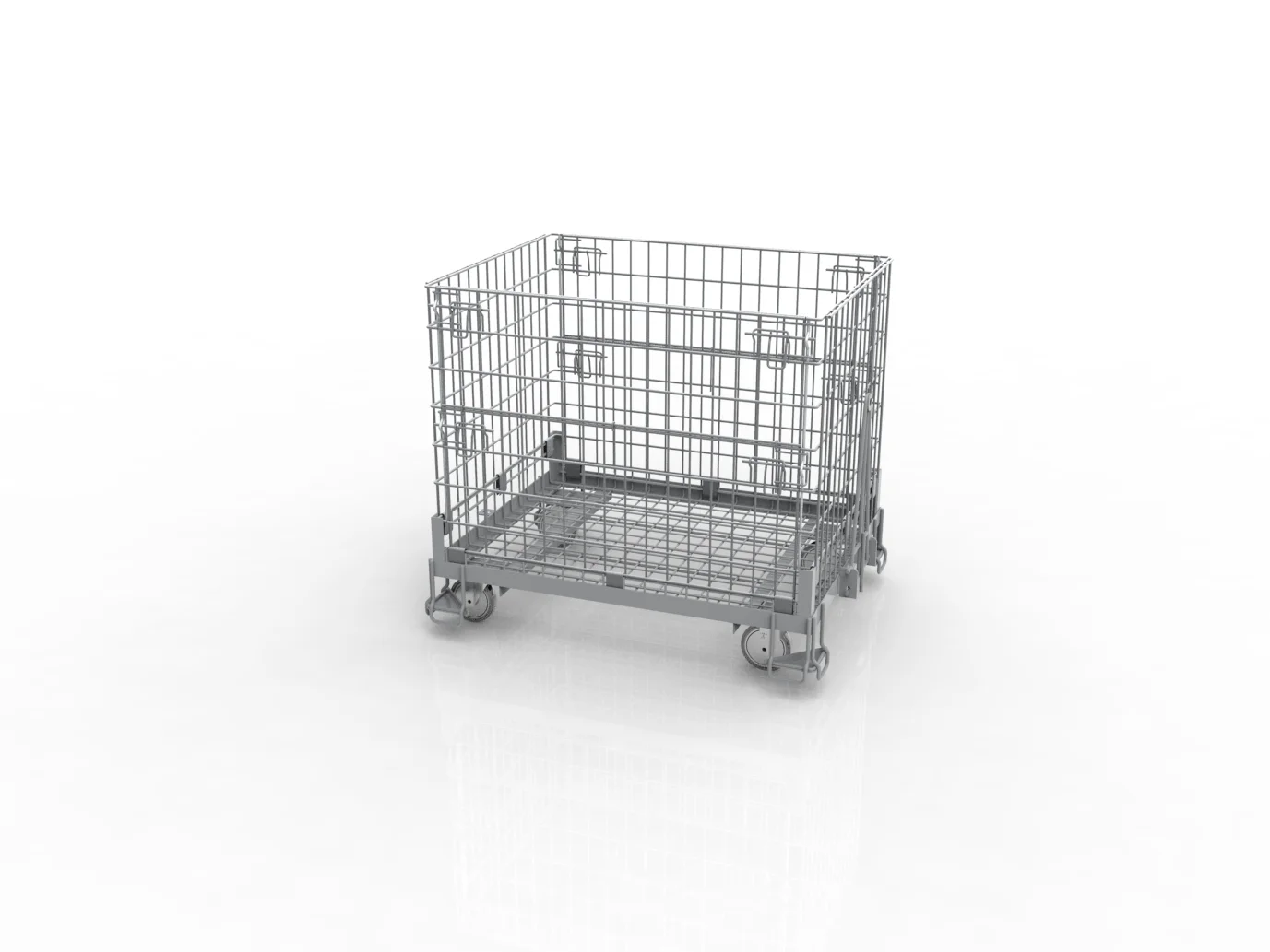 Gaiola Aramada para Armazenamento Rebocável