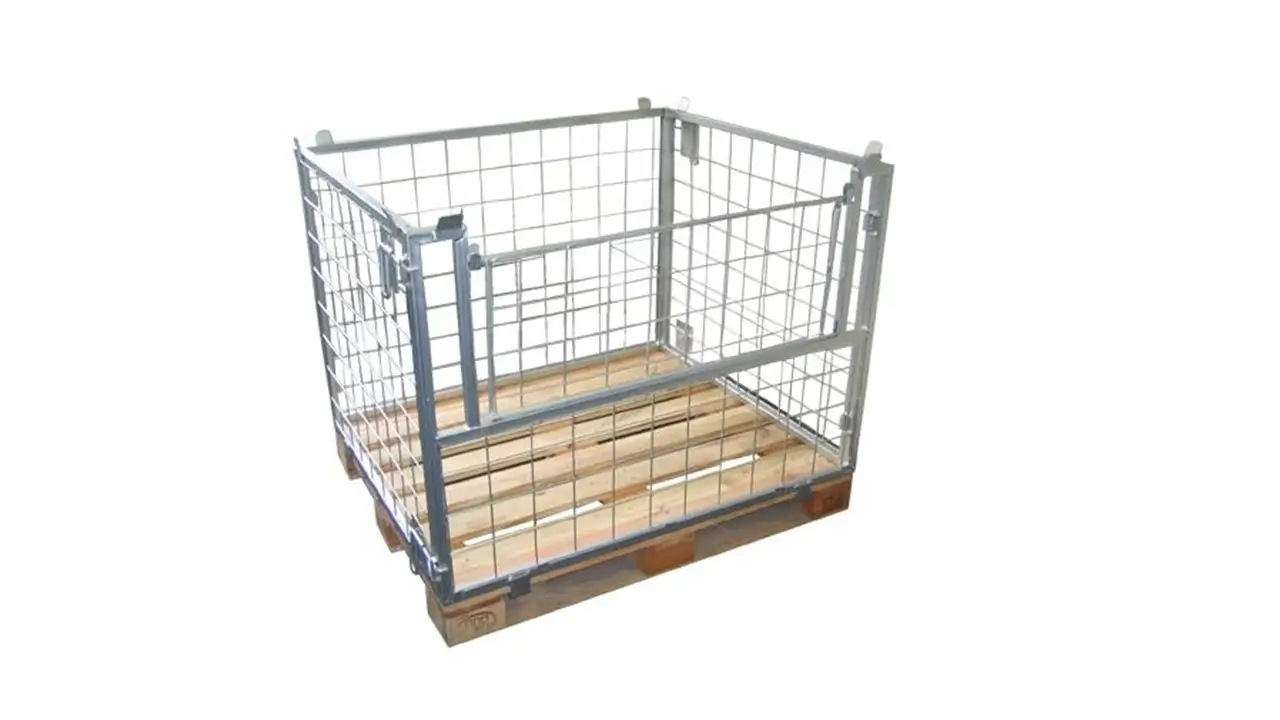 Gaiola Aramada com palete